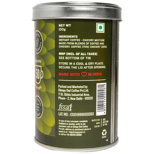 Sleepy Owl Premium Instant Filter Coffee - With Chicory, 100 g-2.webp